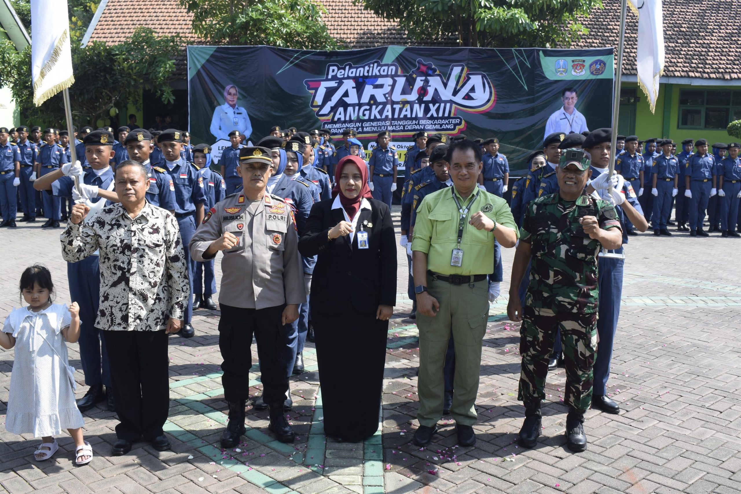 Pelantikan Taruna Angkatan XII “Membangun Generasi Tangguh Berkarakter Pancasila Menuju Masa Depan Gemilang”