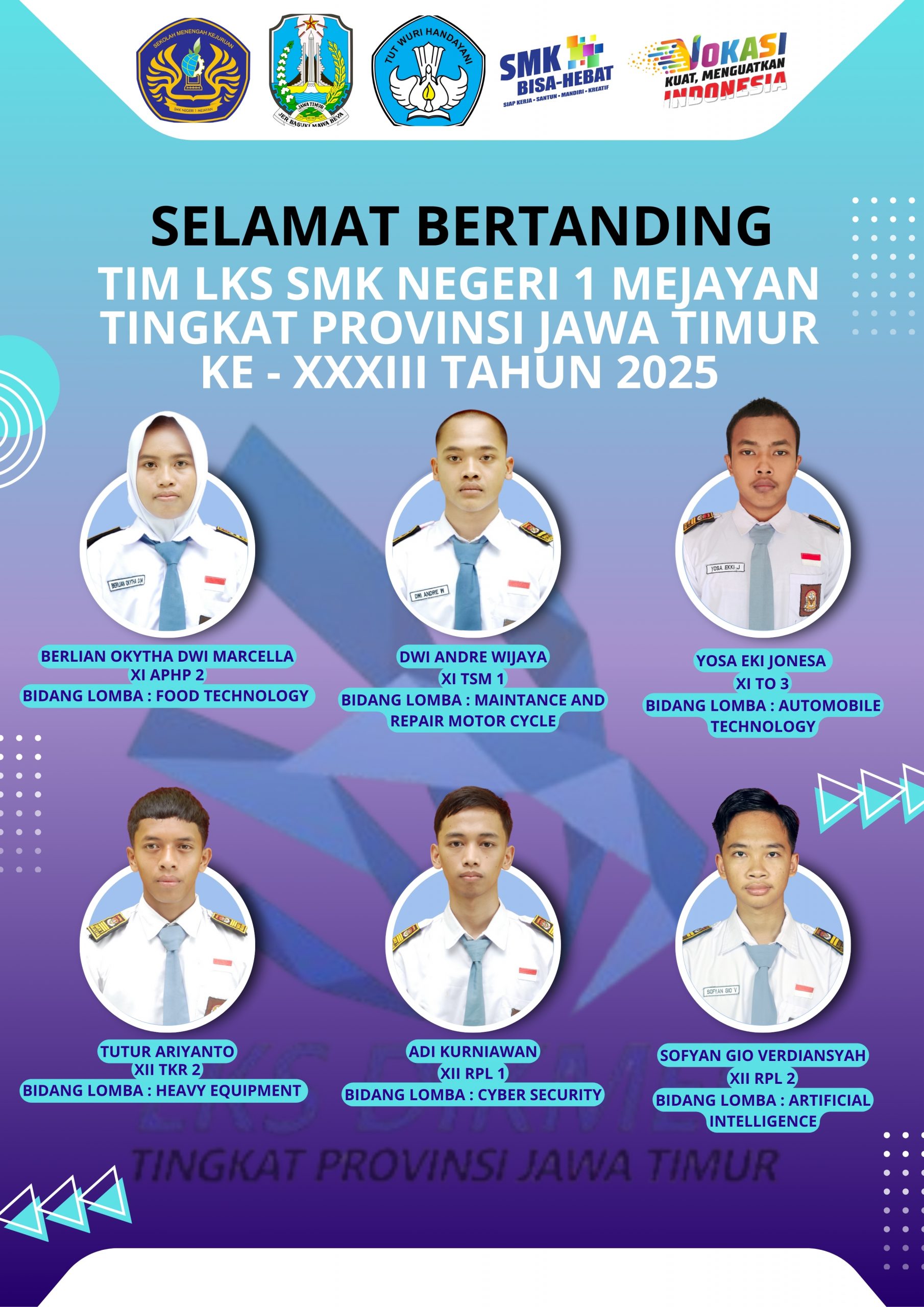 LKS Jatim 2025 - SMKN Mejayana