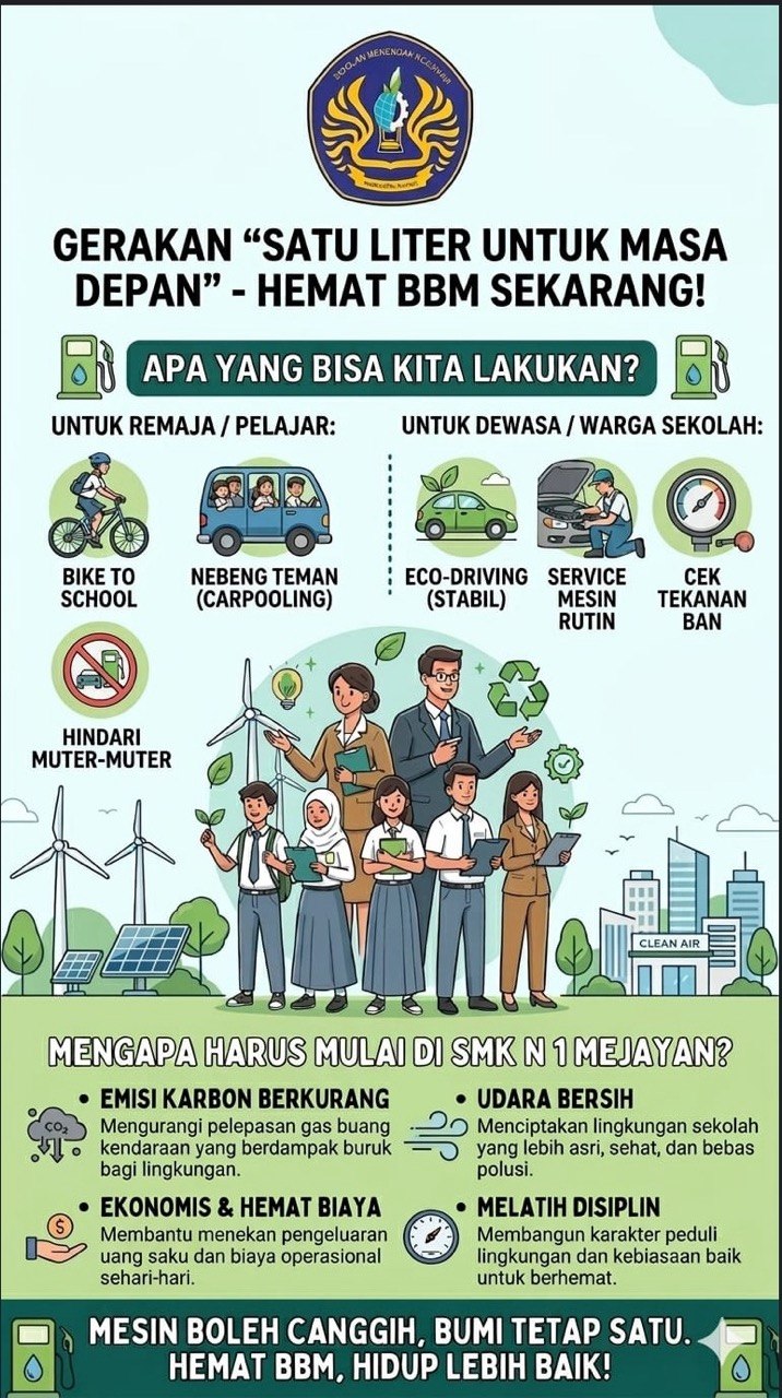 Analisis Strategi Konservasi Energi Fosil melalui Efisiensi Konsumsi BBM pada Sektor Transportasi Mikro di Lingkungan Sekolah